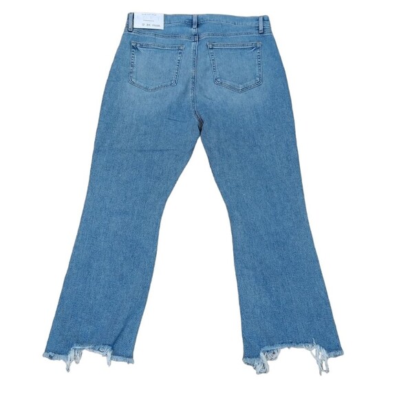 NWT Loft High Waist Flare Crop Jeans - Picture 4 of 13